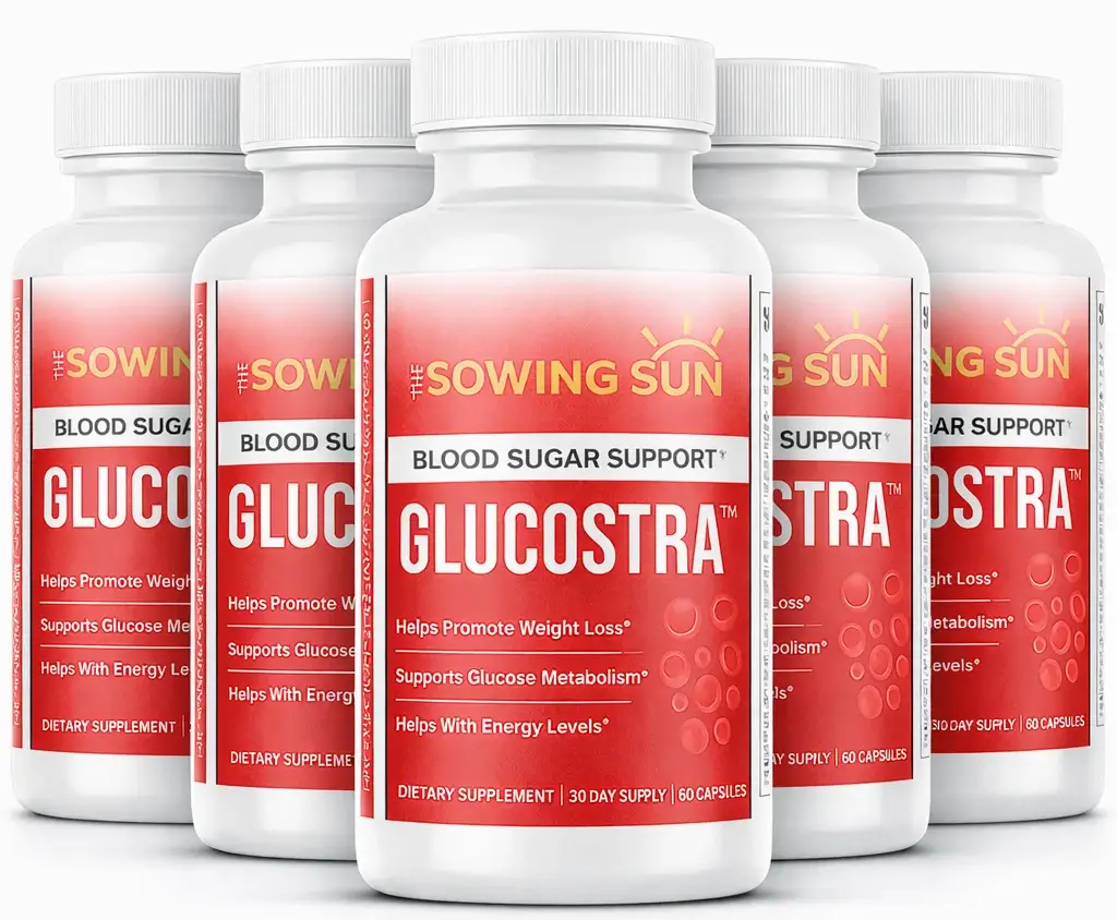 Glucostra Supplement Bottle